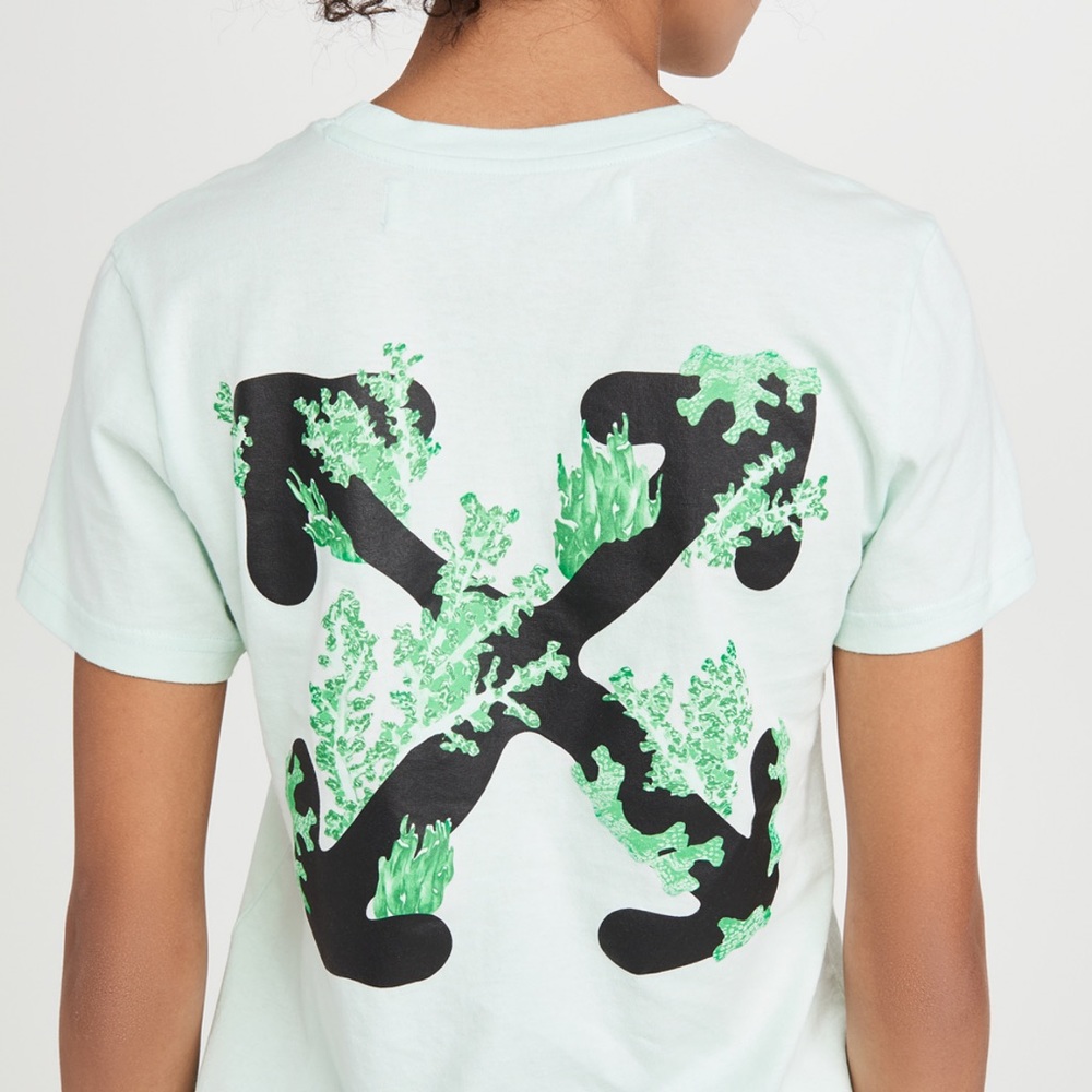 Off-White Corals Print Casual Tee